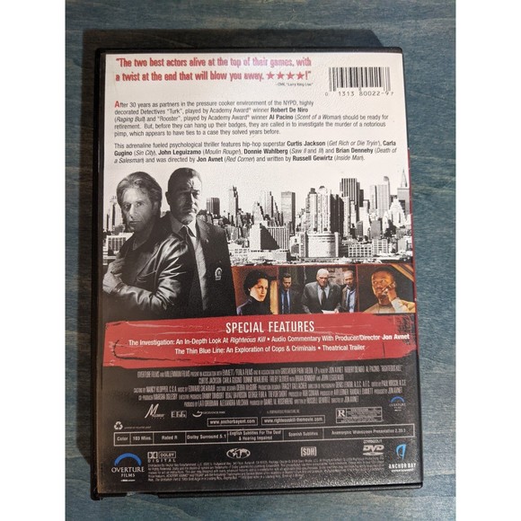 The Righteous Kill DVD - Picture 2 of 3